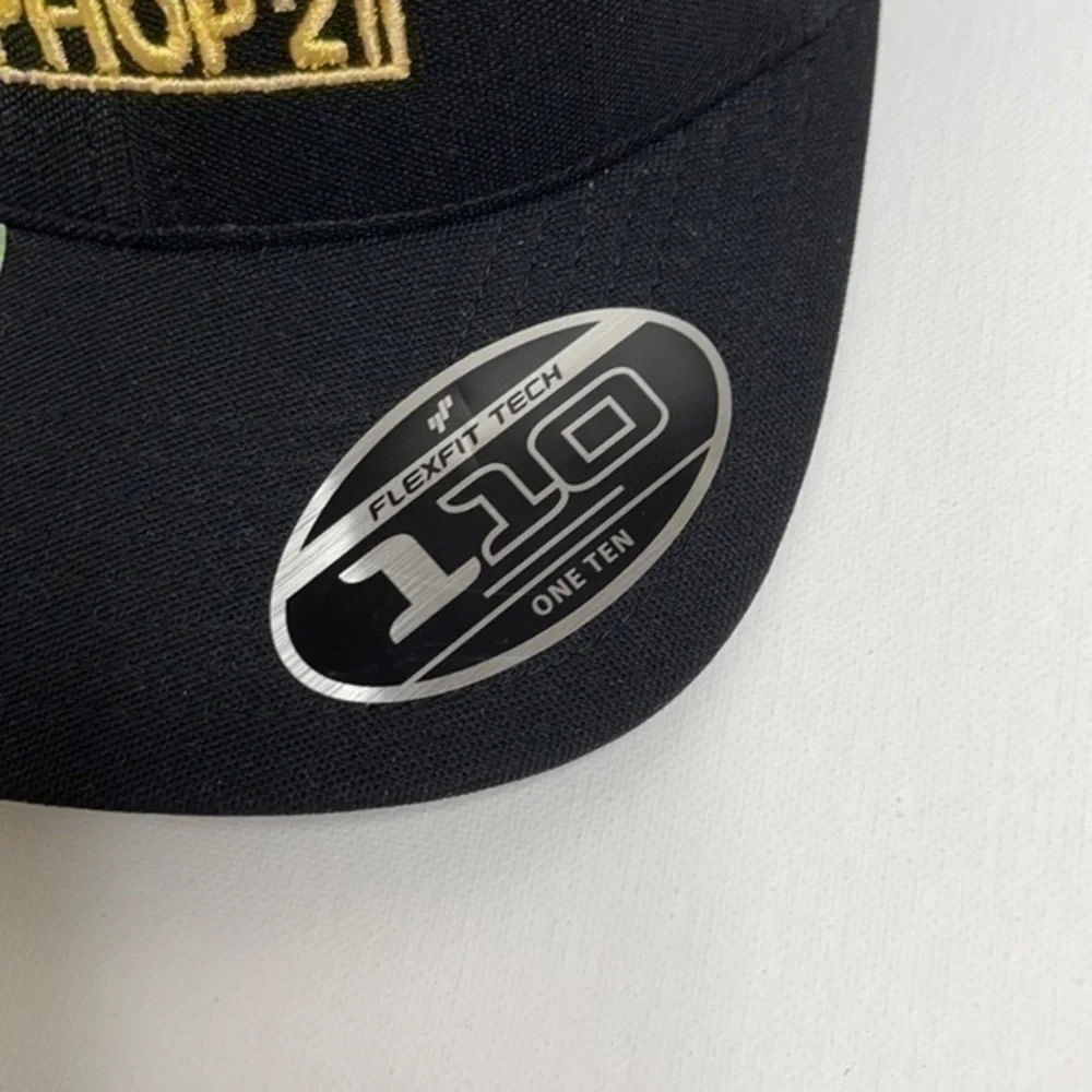 FLEXFIT HIPHOP21 BLACK/GOLD VELCRO CAP❗️